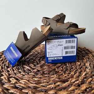 Birkenstock Kids Roma Sandals - Dark Brown